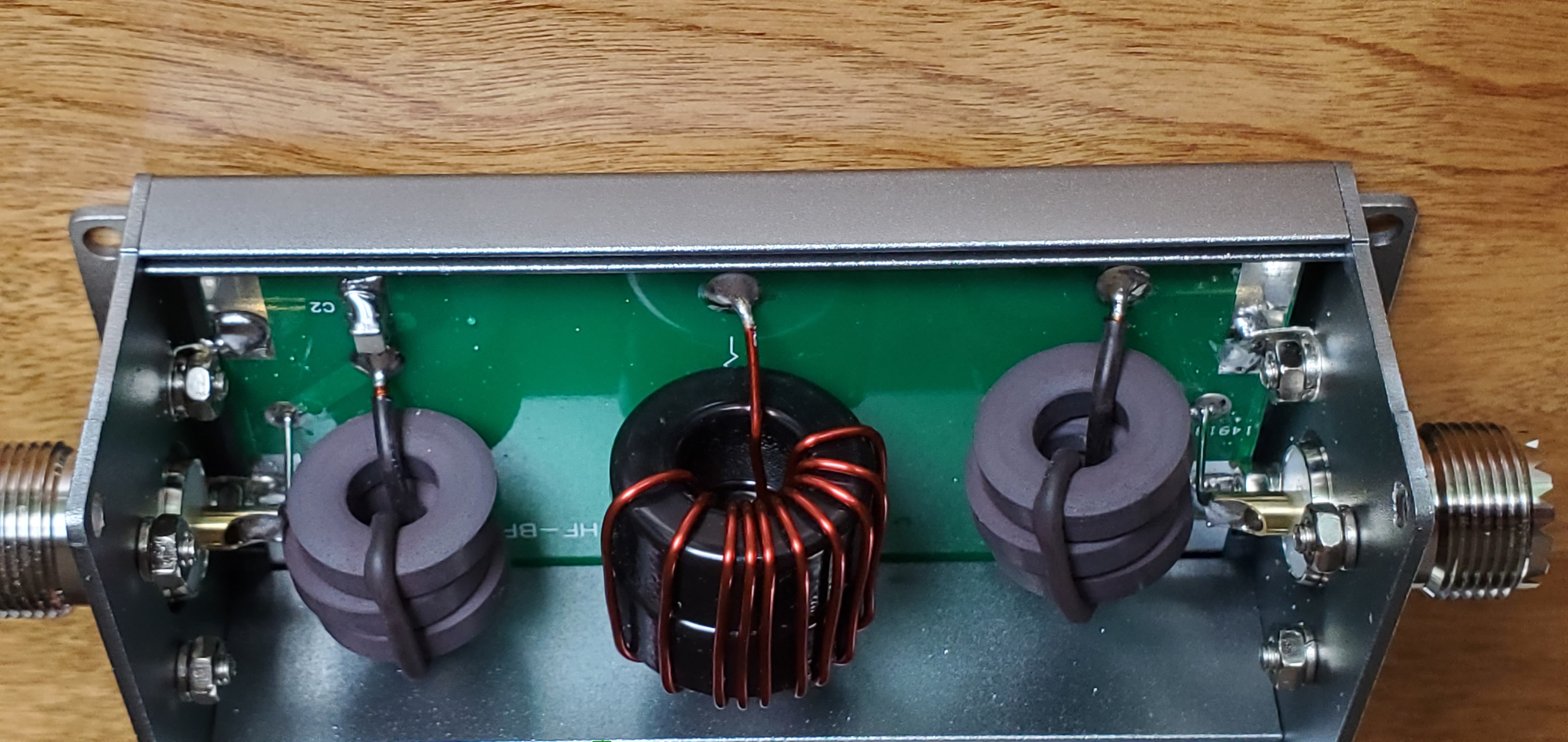 15m Band Pass Filter - inside view 4